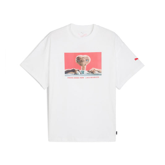 PUMA HOOPS x E.T. TEE I プーマ HOOPS x E.T. Tシャツ I 633103【メンズ Tシャツ 半袖 グラフィック 映画 コラボ 25FW】