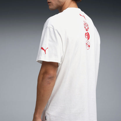 PUMA HOOPS x E.T. TEE I プーマ HOOPS x E.T. Tシャツ I 633103【メンズ Tシャツ 半袖 グラフィック 映画 コラボ 25FW】