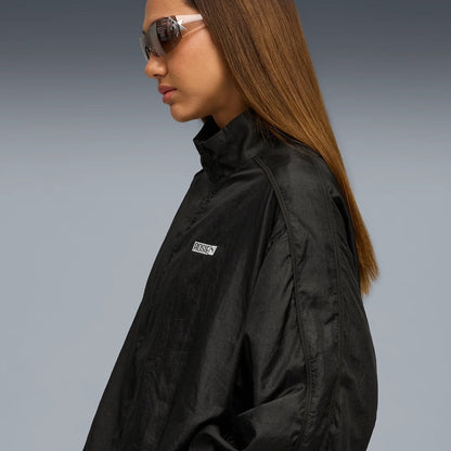 PUMA PUMA x ROSE T7 OVERSIZED TRACK JACKET WV プーマ プーマ x ロゼ T7 オーバーサイズド トラック ジャケット WV 633793【レディース トラックジャケット ジャージ リラックスフィット セットアップ可 コラボ 25FW】