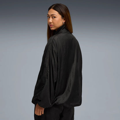PUMA PUMA x ROSE T7 OVERSIZED TRACK JACKET WV プーマ プーマ x ロゼ T7 オーバーサイズド トラック ジャケット WV 633793【レディース トラックジャケット ジャージ リラックスフィット セットアップ可 コラボ 25FW】