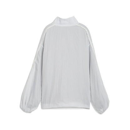 PUMA PUMA x ROSE T7 OVERSIZED TRACK JACKET WV プーマ プーマ x ロゼ T7 オーバーサイズド トラック ジャケット WV 633793【レディース トラックジャケット ジャージ リラックスフィット セットアップ可 コラボ 25FW】