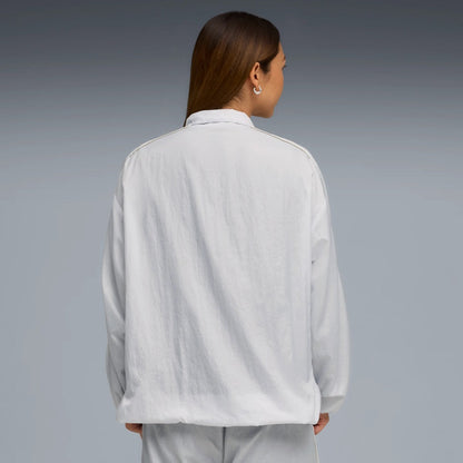 PUMA PUMA x ROSE T7 OVERSIZED TRACK JACKET WV プーマ プーマ x ロゼ T7 オーバーサイズド トラック ジャケット WV 633793【レディース トラックジャケット ジャージ リラックスフィット セットアップ可 コラボ 25FW】