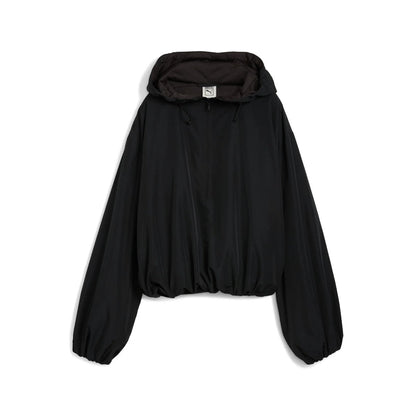 PUMA PUMA x ROSE OVERSIZED HALF-ZIP PADDED JACKET プーマ プーマ x ロゼ オーバーサイズド ハーフジップ パデッド ジャケット 633797【レディース アウター ジャケット ハーフジップ コラボ 25FW】