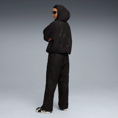 PUMA PUMA x ROSE OVERSIZED HALF-ZIP PADDED JACKET プーマ プーマ x ロゼ オーバーサイズド ハーフジップ パデッド ジャケット 633797【レディース アウター ジャケット ハーフジップ コラボ 25FW】