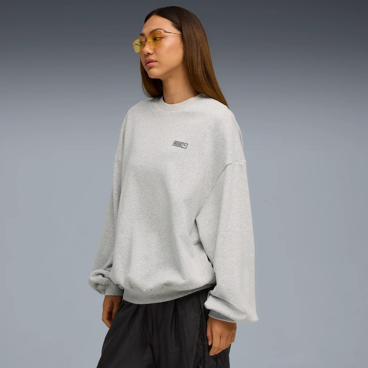PUMA PUMA x ROSE OVERSIZED CREW TR プーマ プーマ x ロゼ オーバーサイズド クルー TR 633803【レディース トップス クルーネック コラボ 25FW】