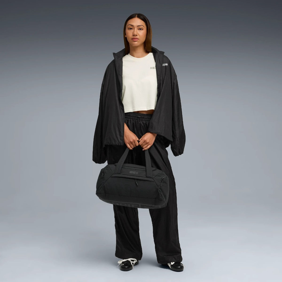 PUMA PUMA x ROSE RELAXED TEE プーマ プーマ x ロゼ リラックスド Tシャツ 633806【レディース Tシャツ 半袖 リラックスシルエット ロゴ コラボ 25FW】