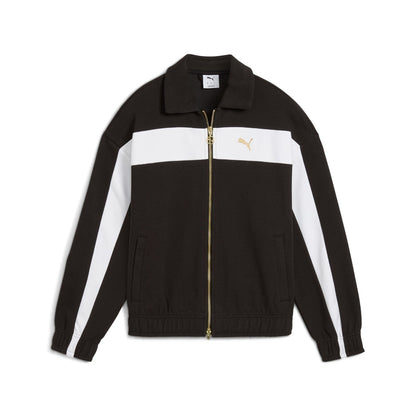 PUMA T7 RELAXED TRACK JACKET プーマ T7 リラックスド トラック ジャケット 633960【レディース トラックジャケット ジャージ ストリート スポーツファッション リラックスフィット 25FW】