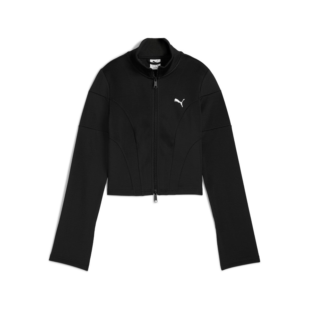 PUMA DARE TO SLIM CROPPED TRACK JACKET プーマ DARE TO スリム クロップド トラックジャケット 633966【レディース アウター ショートジャケット スリムフィット スペーサー生地 トレンド サステナブル 25FW】