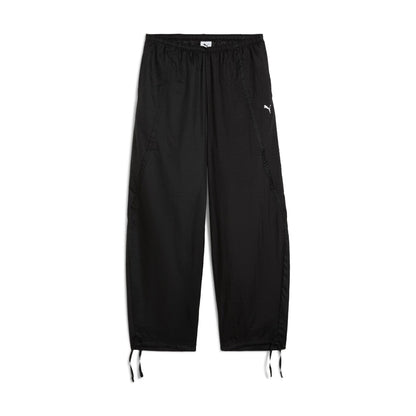 PUMA DARE TO WOVEN PANTS プーマ DARE TO ウーブン パンツ 633969【レディース ボトムス パンツ オーバーサイズ リラックス リップストップ リサイクル素材 25FW】