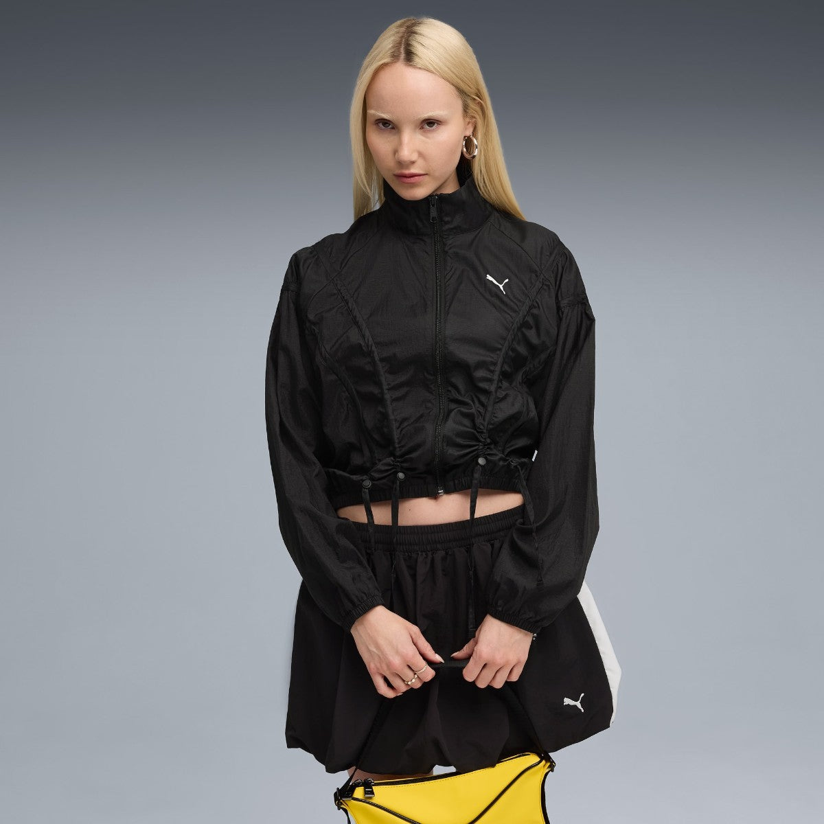 PUMA DARE TO OVERSIZED WOVEN JACKET プーマ DARE TO オーバーサイズド ウーブン ジャケット 633971【レディース アウター ジャケット オーバーサイズ リラックス リップストップ リサイクル素材 25FW】