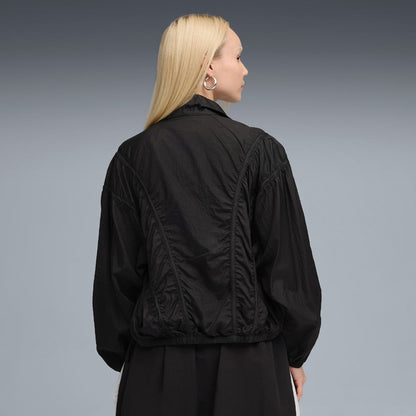 PUMA DARE TO OVERSIZED WOVEN JACKET プーマ DARE TO オーバーサイズド ウーブン ジャケット 633971【レディース アウター ジャケット オーバーサイズ リラックス リップストップ リサイクル素材 25FW】
