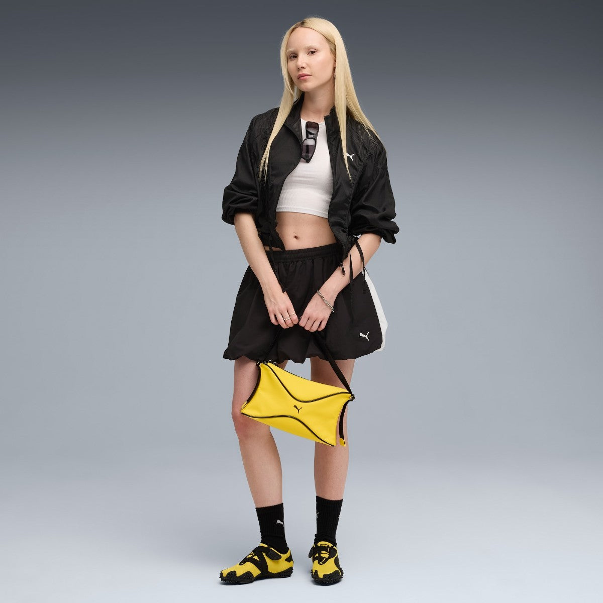 PUMA DARE TO OVERSIZED WOVEN JACKET プーマ DARE TO オーバーサイズド ウーブン ジャケット 633971【レディース アウター ジャケット オーバーサイズ リラックス リップストップ リサイクル素材 25FW】