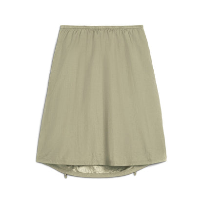 PUMA DARE TO WOVEN MIDI SKIRT プーマ DARE TO ウーブン ミディ スカート 633976【レディース スカート レギュラーフィット リップストップ ロング丈 リサイクル素材 25FW】