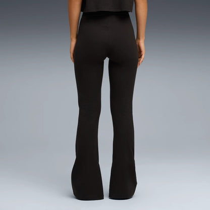 PUMA PUMA x ROSE SLIM PINTUCK FLARED LEGGINGS プーマ プーマ x ロゼ スリム ピンタック フレア レギンス 635156【レディース ボトムス トレーニング ロゴ コラボ 25FW】