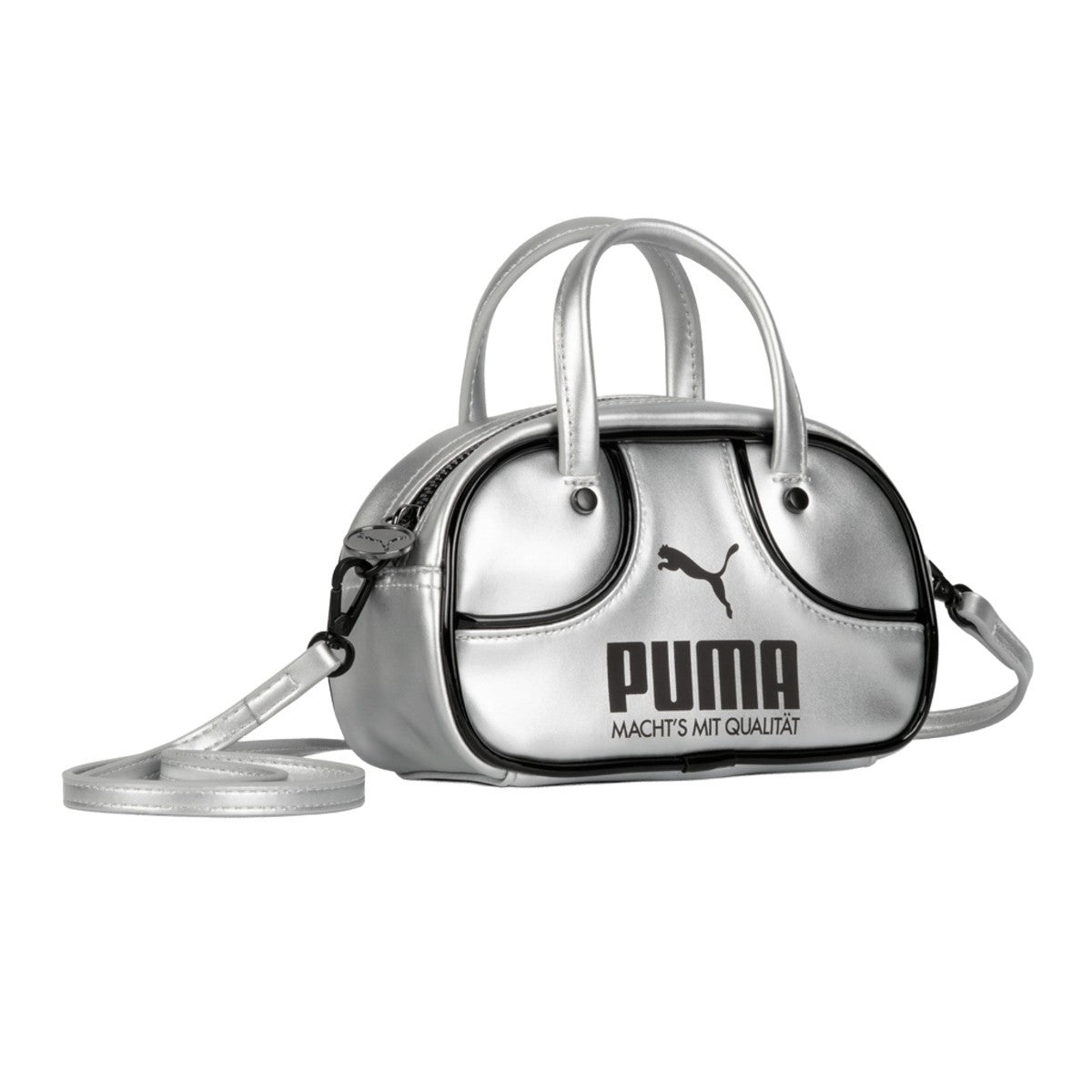 PUMA 1976 METALLIC MICRO 2.5L GRIP BAG プーマ 1976 メタリック マイクログリップバッグ 2.5L 092485【レディース 鞄 バッグ ミニバッグ ショルダーバッグ デイリーユース 軽量 25FW】