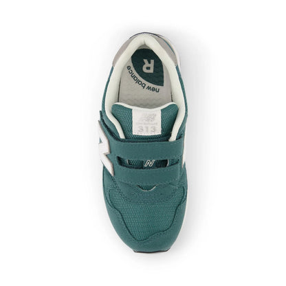 New Balance 313 Hook and Loop ニューバランス PO313 PO313TE2【キッズ 子供靴 キッズスニーカー クッション性 耐久性 幅広サイズ 反射素材 メッシュ 25FW】
