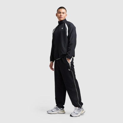New Balance Klutch Men's Woven Track Jacket ニューバランス クラッチ ウーブン トラック ジャケット MJ53616【メンズ 速乾性 スポーティー トレーニング ウーブン ナイロン ジップ ジャケット 25FW】