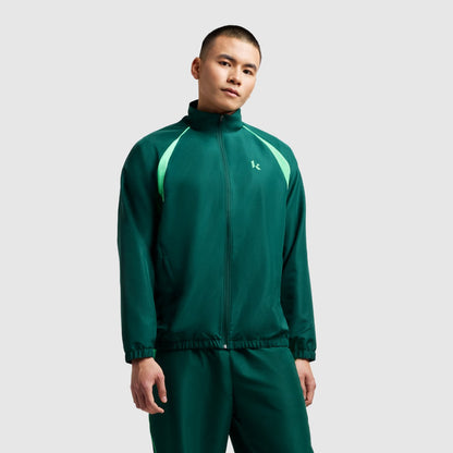 New Balance Klutch Men's Woven Track Jacket ニューバランス クラッチ ウーブン トラック ジャケット MJ53616【メンズ 速乾性 スポーティー トレーニング ウーブン ナイロン ジップ ジャケット 25FW】