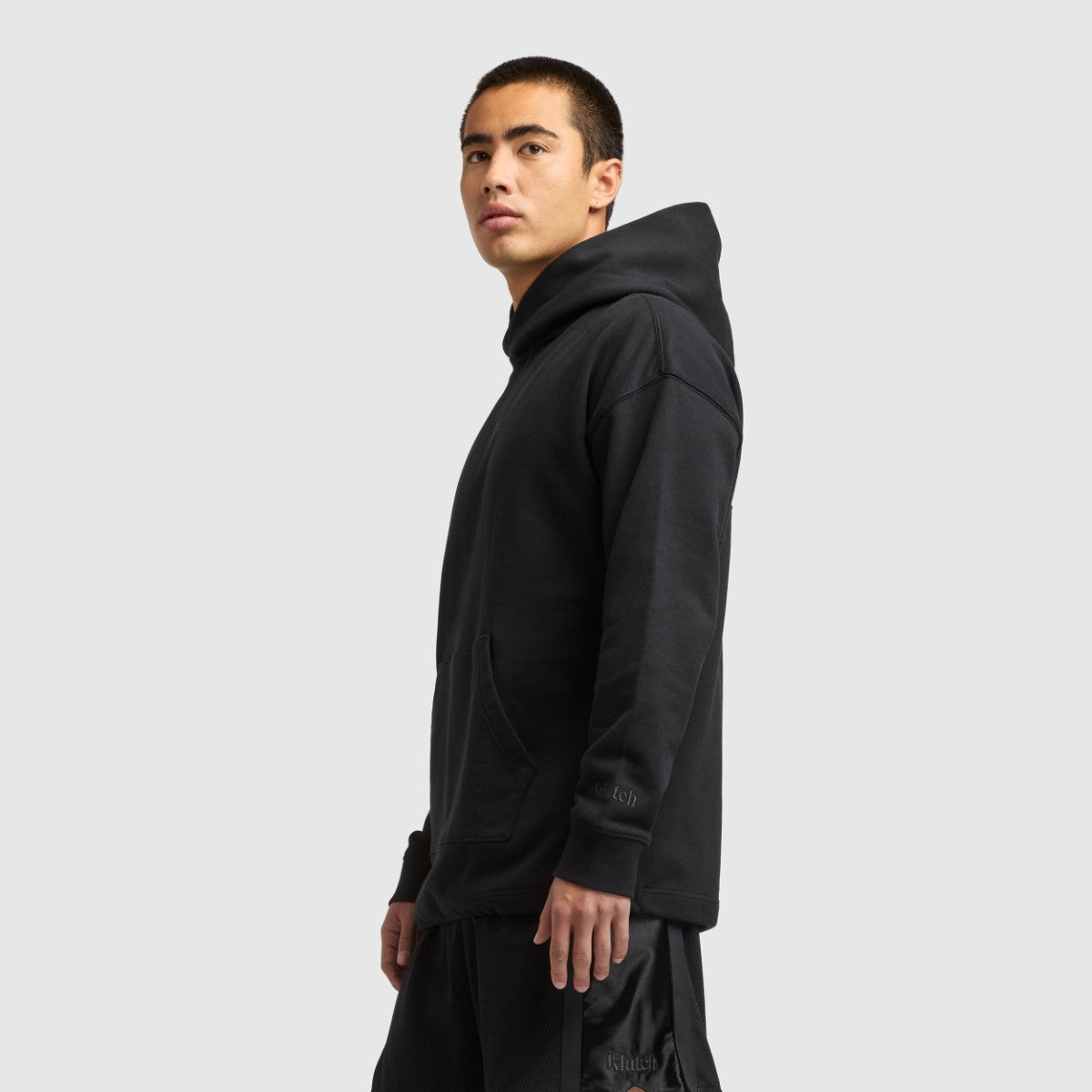 New Balance Klutch Men's Fleece Hoodie ニューバランス クラッチ フリース フーディ MT51610【メンズ フリース フレンチテリー オーバーサイズフィット ロゴ コラボ 25FW】