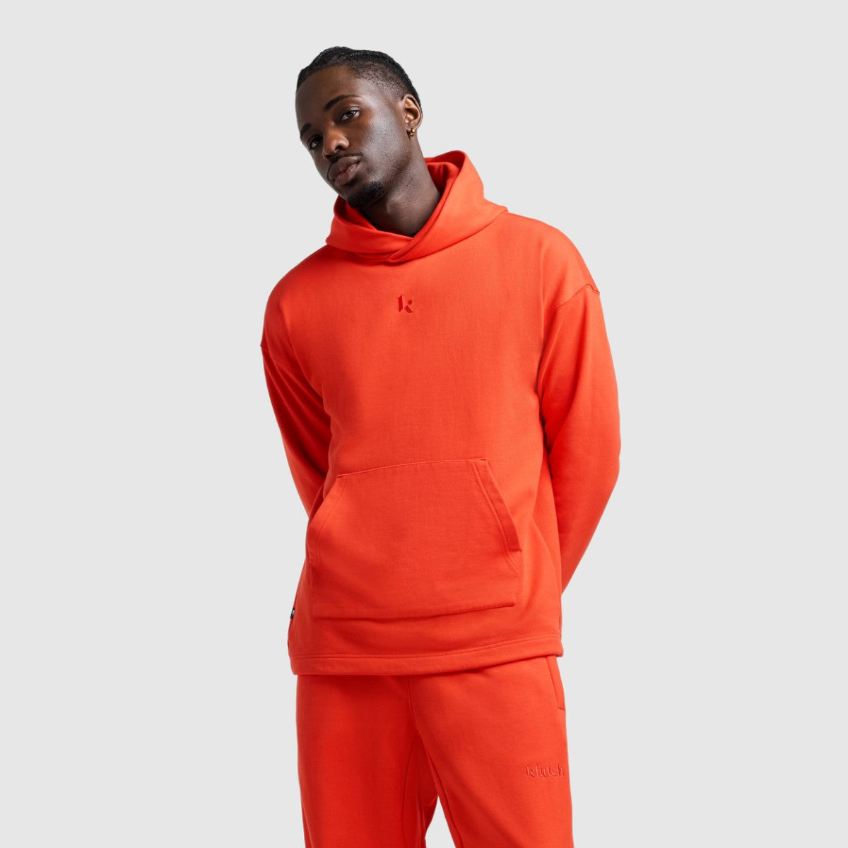 New Balance Klutch Men's Fleece Hoodie ニューバランス クラッチ フリース フーディ MT51610【メンズ フリース フレンチテリー オーバーサイズフィット ロゴ コラボ 25FW】