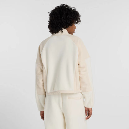 New Balance High Pile Fleece Jacket ニューバランス ハイパイルフリースジャケット WJ53503【メンズ フリースジャケット 裏起毛 NBロゴ刺繍 25FW】