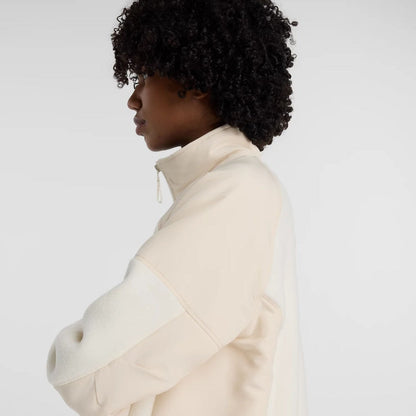 New Balance High Pile Fleece Jacket ニューバランス ハイパイルフリースジャケット WJ53503【メンズ フリースジャケット 裏起毛 NBロゴ刺繍 25FW】