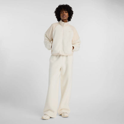 New Balance High Pile Fleece Jacket ニューバランス ハイパイルフリースジャケット WJ53503【メンズ フリースジャケット 裏起毛 NBロゴ刺繍 25FW】