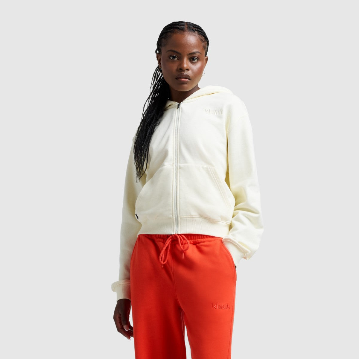 New Balance Klutch Women's Fleece Full Zip ニューバランス クラッチ フリース フルジップ WT53613【レディース フリース フルジップ フーディ カジュアル リラックスフィット デイリー 快適 25FW】