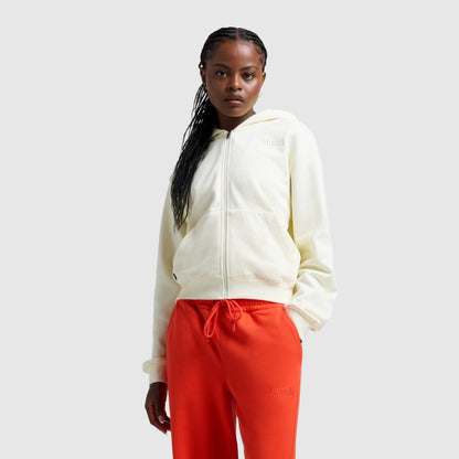 New Balance Klutch Women's Fleece Full Zip ニューバランス クラッチ フリース フルジップ WT53613【レディース フリース フルジップ フーディ カジュアル リラックスフィット デイリー 快適 25FW】