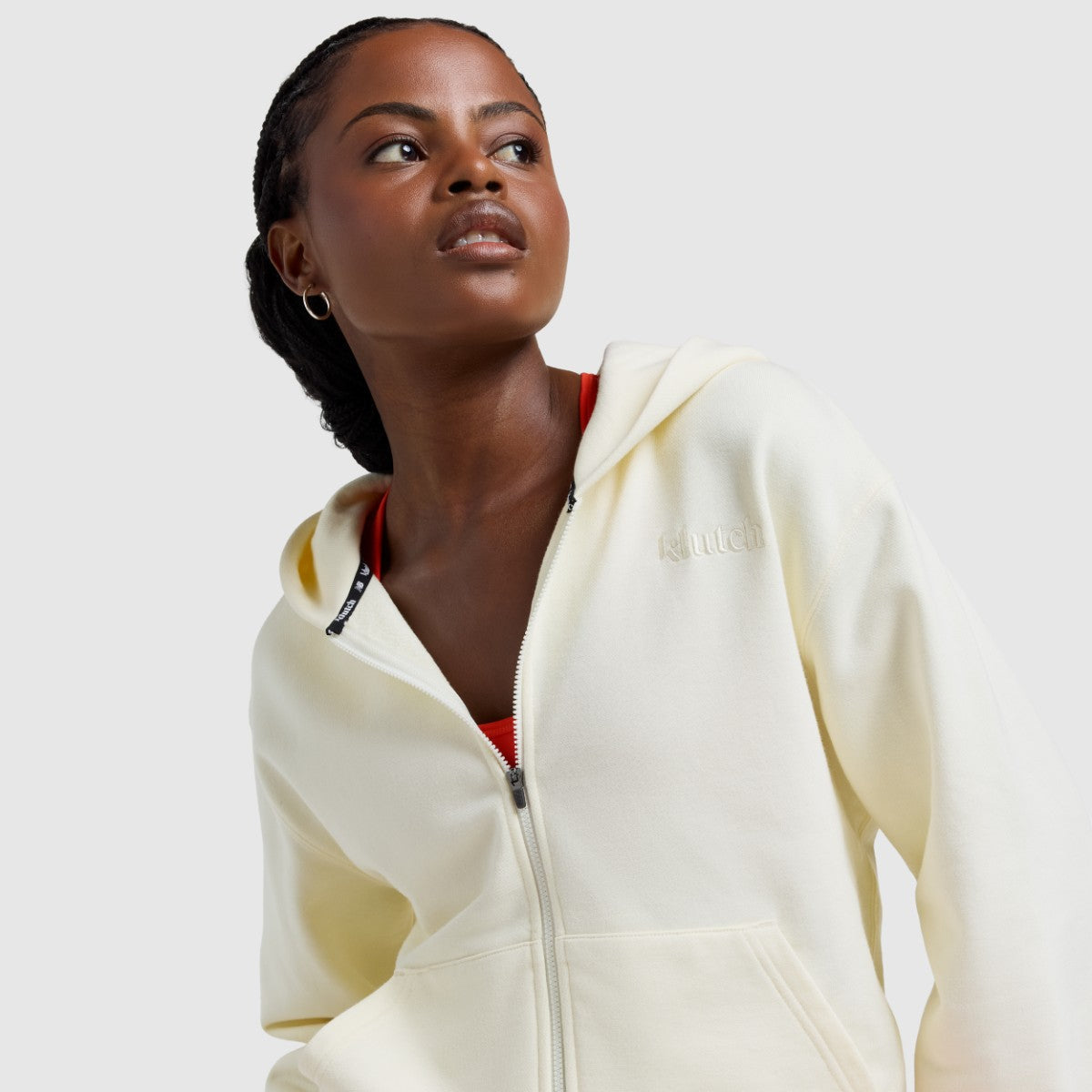 New Balance Klutch Women's Fleece Full Zip ニューバランス クラッチ フリース フルジップ WT53613【レディース フリース フルジップ フーディ カジュアル リラックスフィット デイリー 快適 25FW】