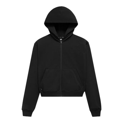 New Balance Klutch Women's Fleece Full Zip ニューバランス クラッチ フリース フルジップ WT53613【レディース フリース フルジップ フーディ カジュアル リラックスフィット デイリー 快適 25FW】