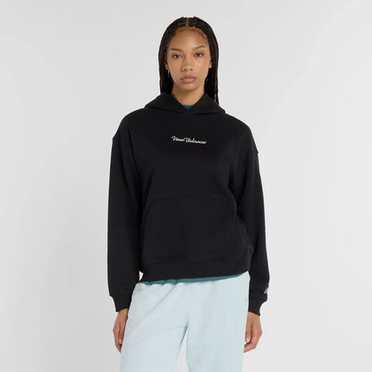 New Balance Athletics Script Hoodie ニューバランス アスレチックス スクリプト フーディー WT53906【レディース フーディ スウェット コットン グラフィック 刺繍 カジュアル 25FW】