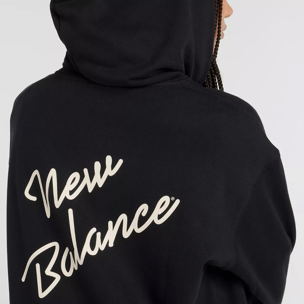 New Balance Athletics Script Hoodie ニューバランス アスレチックス スクリプト フーディー WT53906【レディース フーディ スウェット コットン グラフィック 刺繍 カジュアル 25FW】