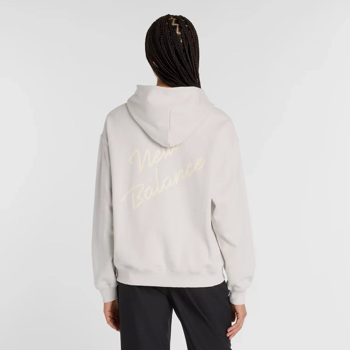 New Balance Athletics Script Hoodie ニューバランス アスレチックス スクリプト フーディー WT53906【レディース フーディ スウェット コットン グラフィック 刺繍 カジュアル 25FW】
