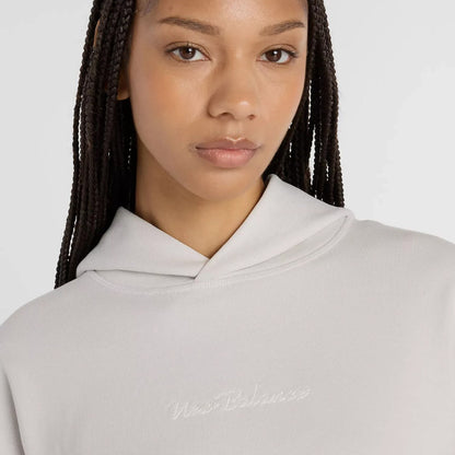 New Balance Athletics Script Hoodie ニューバランス アスレチックス スクリプト フーディー WT53906【レディース フーディ スウェット コットン グラフィック 刺繍 カジュアル 25FW】