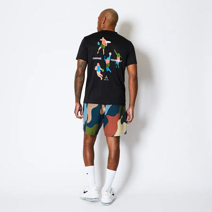 AKTR FREE MOTION SPORTS TEE アクター フリー モーション スポーツ Tシャツ 225-001005【メンズ 半袖Tシャツ スポーツウェア グラフィック 25FW】