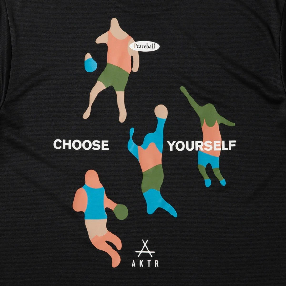 AKTR FREE MOTION SPORTS TEE アクター フリー モーション スポーツ Tシャツ 225-001005【メンズ 半袖Tシャツ スポーツウェア グラフィック 25FW】