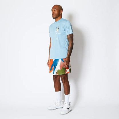 AKTR FREE MOTION SPORTS TEE アクター フリー モーション スポーツ Tシャツ 225-001005【メンズ 半袖Tシャツ スポーツウェア グラフィック 25FW】