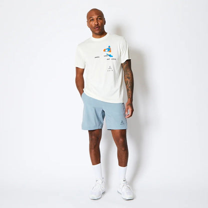 AKTR FREE MOTION SPORTS TEE アクター フリー モーション スポーツ Tシャツ 225-001005【メンズ 半袖Tシャツ スポーツウェア グラフィック 25FW】