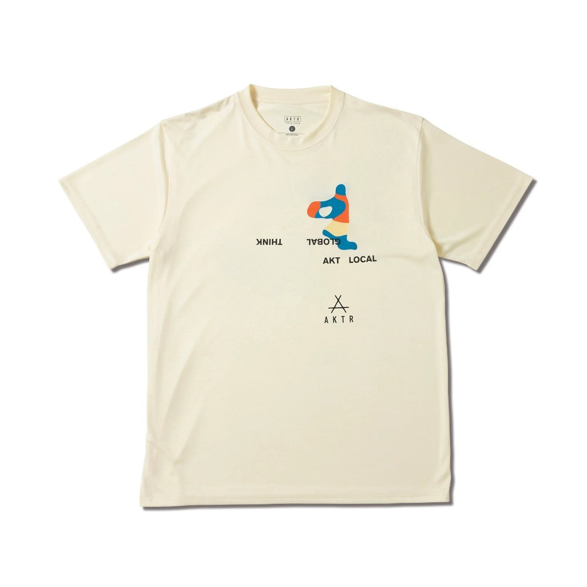 AKTR FREE MOTION SPORTS TEE アクター フリー モーション スポーツ Tシャツ 225-001005【メンズ 半袖Tシャツ スポーツウェア グラフィック 25FW】