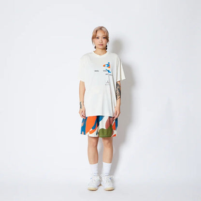 AKTR FREE MOTION SPORTS TEE アクター フリー モーション スポーツ Tシャツ 225-001005【メンズ 半袖Tシャツ スポーツウェア グラフィック 25FW】