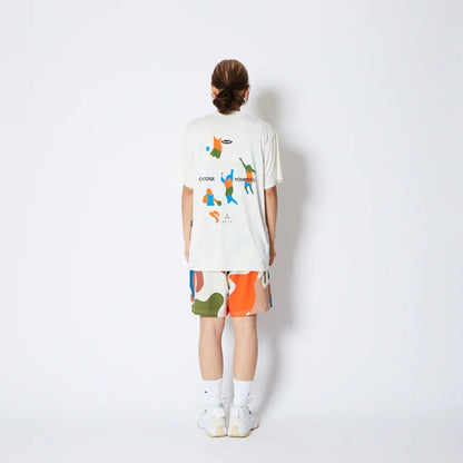AKTR FREE MOTION SPORTS TEE アクター フリー モーション スポーツ Tシャツ 225-001005【メンズ 半袖Tシャツ スポーツウェア グラフィック 25FW】