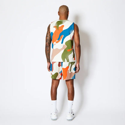 AKTR FREE MOTION SLEEVELESS SP SHIRTS アクター フリー モーション スリーブレス SP シャツ 225-002001【メンズ ノースリーブTシャツ グラフィック ストレッチ性 速乾性 25FW】