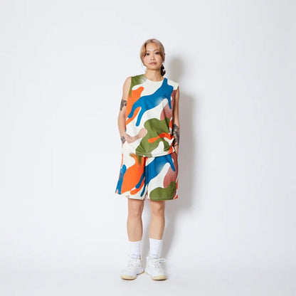 AKTR FREE MOTION SLEEVELESS SP SHIRTS アクター フリー モーション スリーブレス SP シャツ 225-002001【メンズ ノースリーブTシャツ グラフィック ストレッチ性 速乾性 25FW】