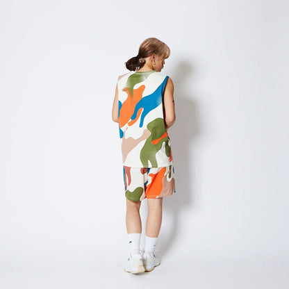 AKTR FREE MOTION SLEEVELESS SP SHIRTS アクター フリー モーション スリーブレス SP シャツ 225-002001【メンズ ノースリーブTシャツ グラフィック ストレッチ性 速乾性 25FW】