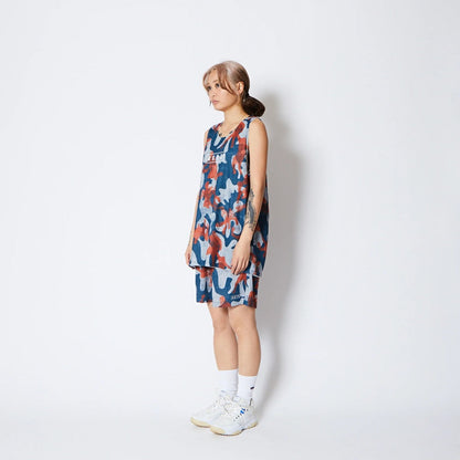 AKTR PLAY CAMO REVERSIBLE TANK アクター プレイ カモ リバーシブル タンク 225-011001【メンズ トップス タンクトップ リバーシブル 総柄 25FW】