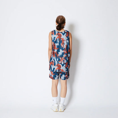AKTR PLAY CAMO REVERSIBLE TANK アクター プレイ カモ リバーシブル タンク 225-011001【メンズ トップス タンクトップ リバーシブル 総柄 25FW】