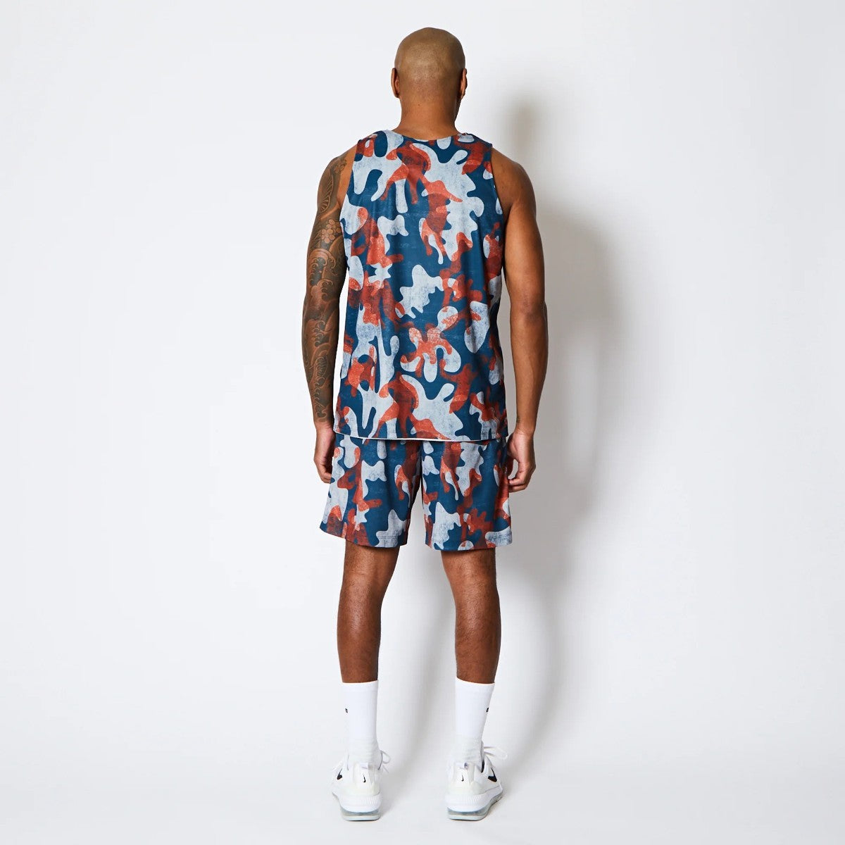 AKTR PLAY CAMO REVERSIBLE TANK アクター プレイ カモ リバーシブル タンク 225-011001【メンズ トップス タンクトップ リバーシブル 総柄 25FW】