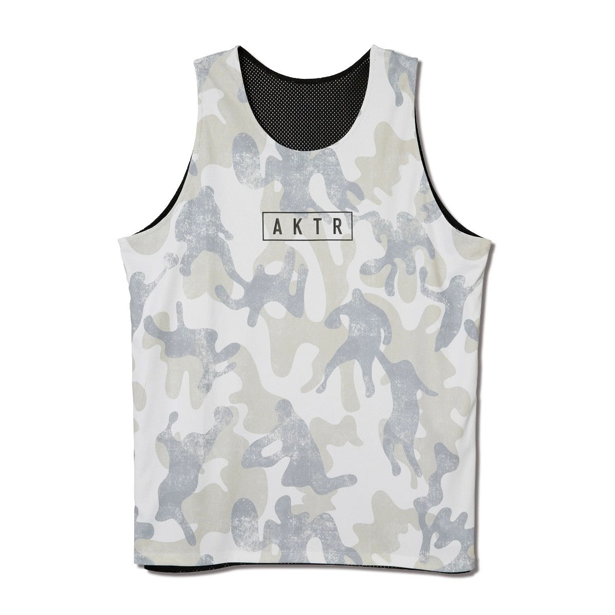 AKTR PLAY CAMO REVERSIBLE TANK アクター プレイ カモ リバーシブル タンク 225-011001【メンズ トップス タンクトップ リバーシブル 総柄 25FW】