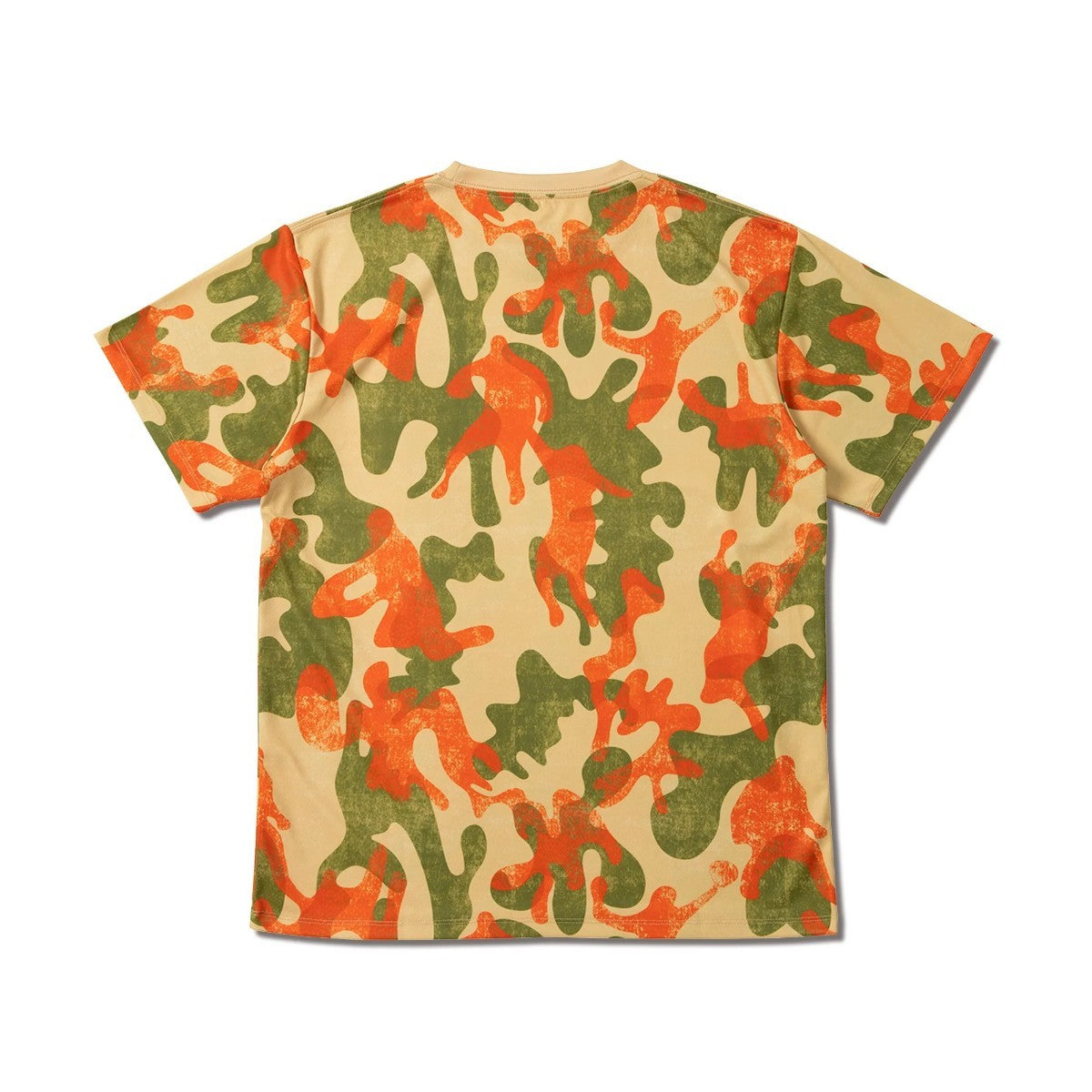 AKTR PLAY CAMO AKTR LOGO SPORTS TEE アクター プレイ カモ アクター ロゴ スポーツ Tシャツ 225-012005【メンズ トップス Tシャツ 半袖 カモフラージュ 総柄 25FW】